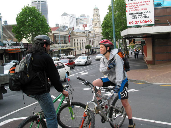 Queen St, Окленд, Новая Зеландия (Queen St, Auckland, New Zealand)