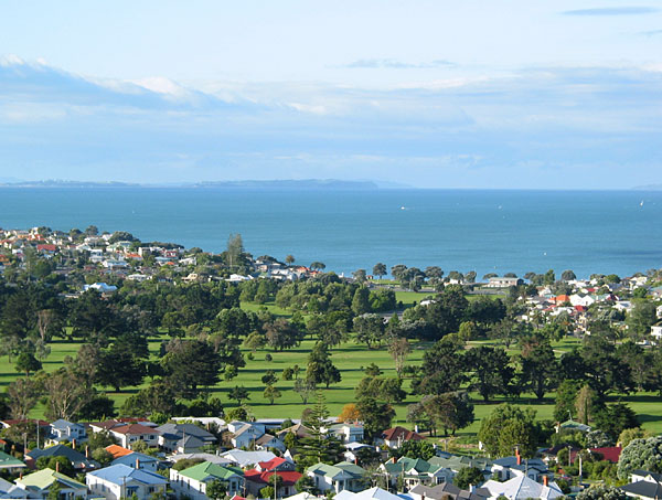 Поле для гольфа, Окленд, Новая Зеландия (Auckland, New Zealand)