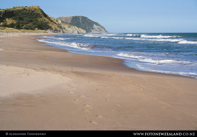 Wainui Beach, Gisborne, Новая Зеландия (Gisborne, New Zealand)