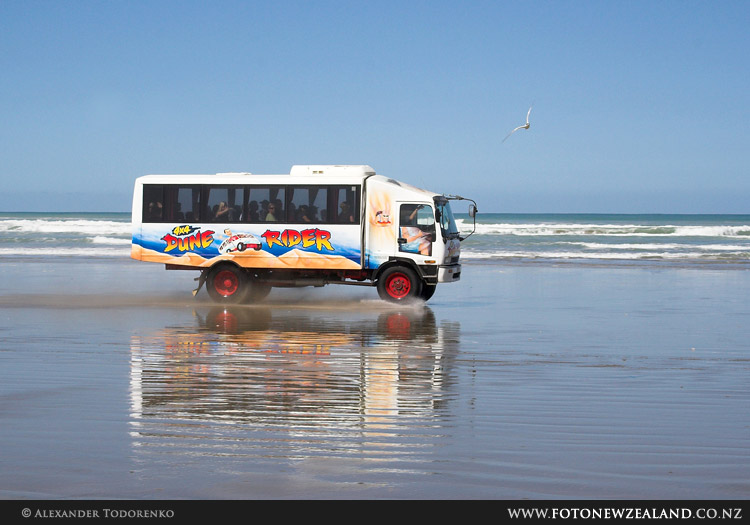 Dune Rider, 90 Mile Beach, Новая Зеландия (90 Mile Beach, New Zealand)