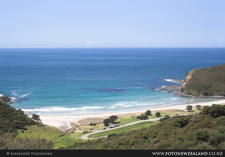 Sandy Bay, Cape Reinga, Новая Зеландия (Cape Reinga, New Zealand)