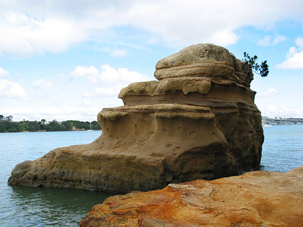 Одно из красивых мест в районе Northcote, North Shore, Auckland, New Zealand