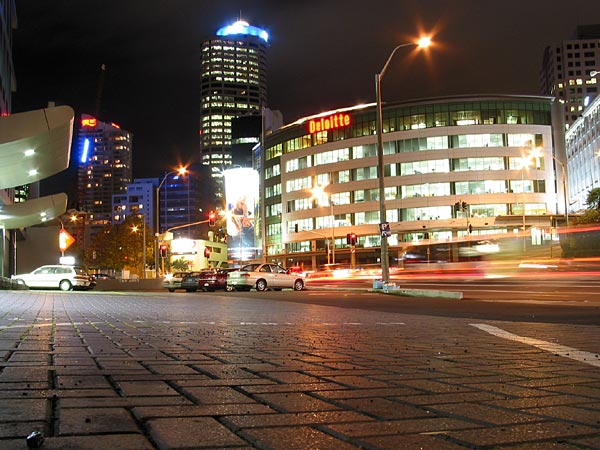 "Город стреляет в ночь дробью огней...", Auckland, New Zealand