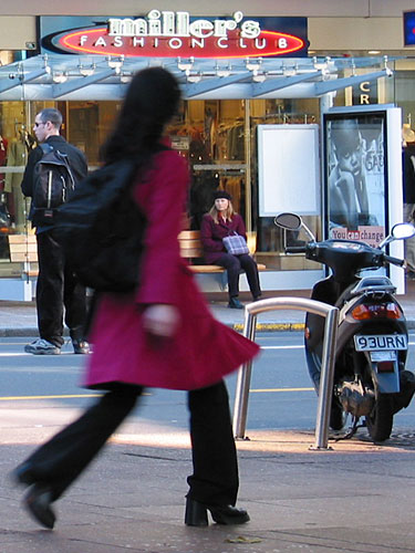 Улицы Окленда, Queen St, Auckland, New Zealand