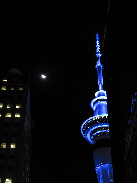 Шпионка Sky Tower, Auckland, New Zealand