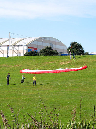 Проветривание парашюта, Unitec, Auckland, New Zealand