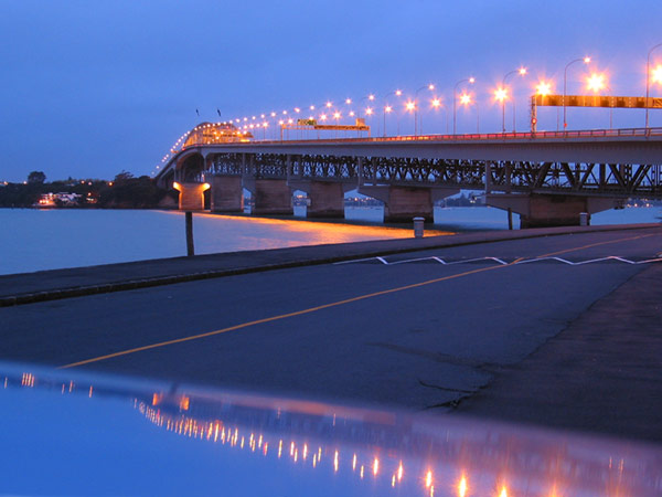Auckland Harbour Bridge, Auckland, New Zealand
