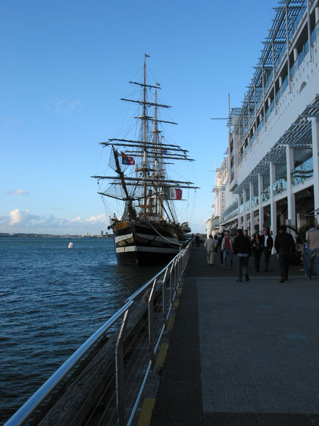 Amerigo Vespucci  итальянский парусник, Auckland, New Zealand