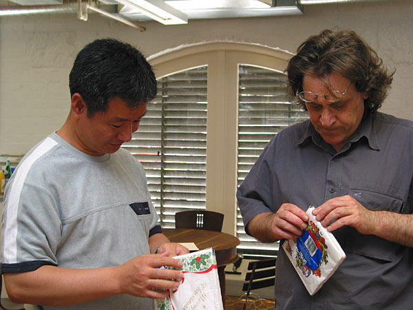 Хао и Пол, Christmas Lunch, Auckland, New Zealand
