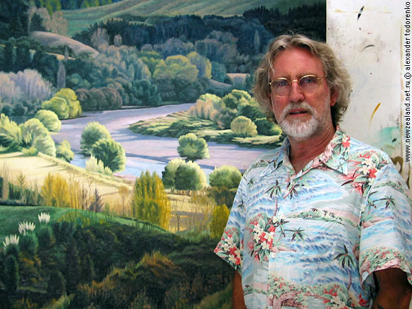 Dick Frizzell  - новозеландский художник, Auckland, New Zealand