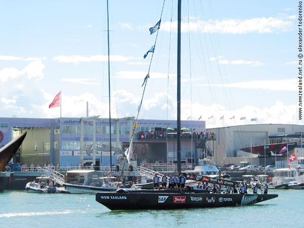 Team New Zealand, America's Cup Village, Auckland, New Zealand