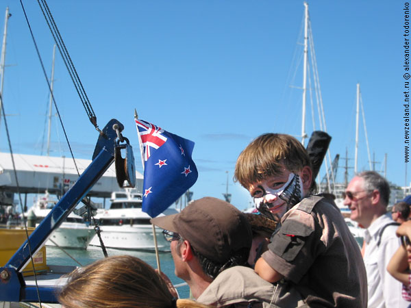 America's Cup. Болельщики, Auckland, New Zealand