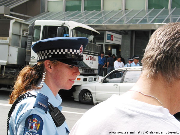 Окончание погони. Допрос очевидцев, Fort St, Auckland, New Zealand