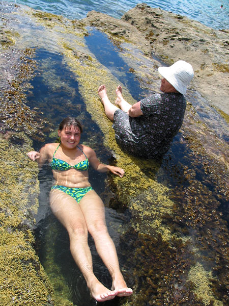 Ловля кайфа в теплой воде, Goat Island, Auckland, New Zealand