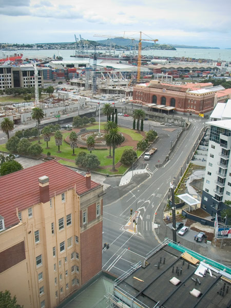 Железнодорожный вокзал, морской порт, Рангитото, Auckland Central, New Zealand