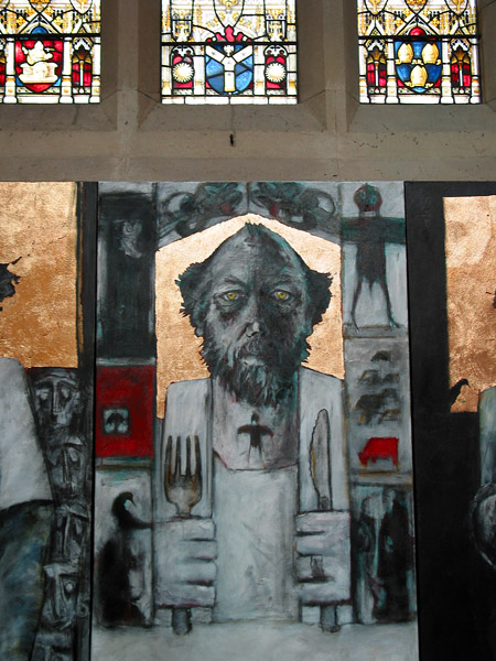 The Last Supper - John Badcock. Странное имя, интересные работы, Christchurch, New Zealand