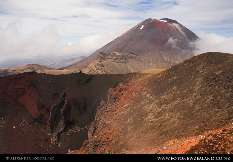 Mount Ngauruhoe (Doom), Red Crater, Tongariro National Park, New Zealand