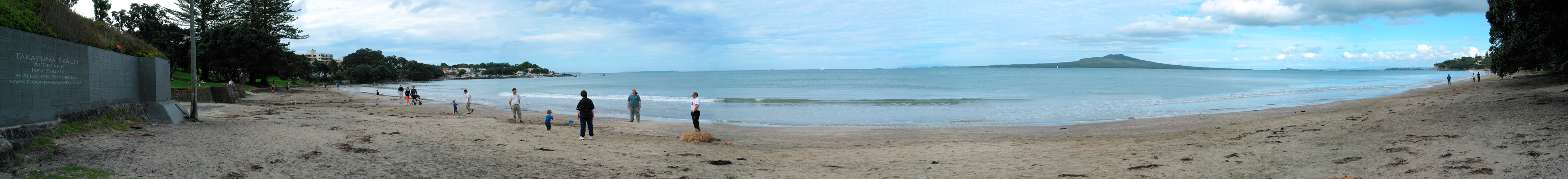 Пляж Такапуна (Takapuna Beach), Auckland, New Zealand