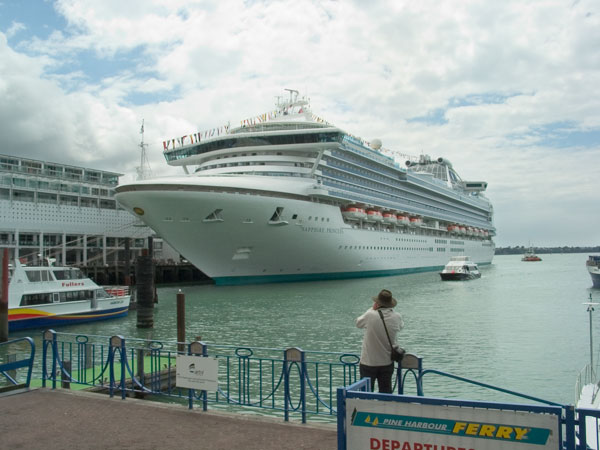 Sapphire Princess, Auckland, New Zealand