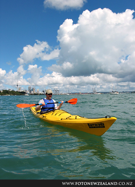 Морской каякинг, Okahu Bay, Auckland, New Zealand