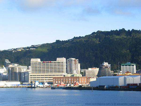 Бай-бай, Веллингтон. Паром на Южный Остров, Wellington, New Zealand