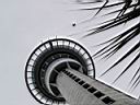 Sky Jump - человечек падает с башни Sky Tower