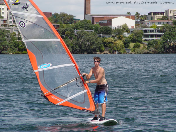 Виндсерфинг, Окленд, Новая Зеландия (Auckland, New Zealand)
