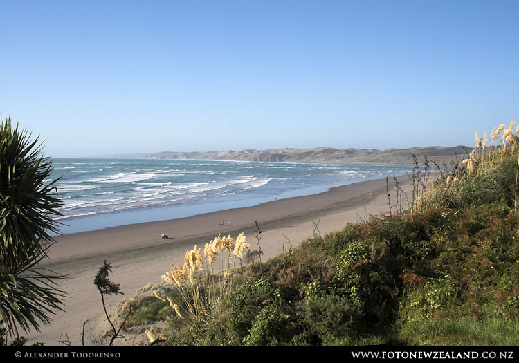 Raglan Beach, Raglan, Новая Зеландия (Raglan, New Zealand)