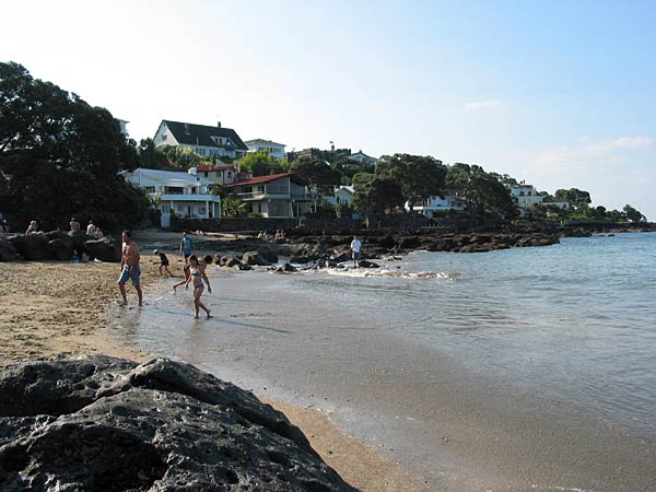 Песчаный пляж, Окленд, Новая Зеландия (Auckland, New Zealand)