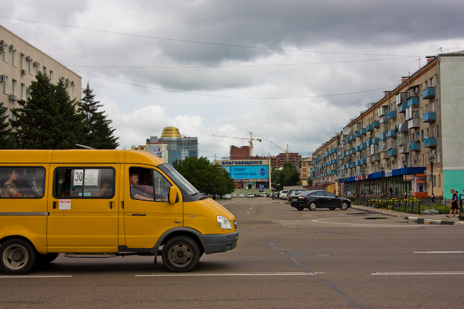 Маршрутный автобус, Благовещенск