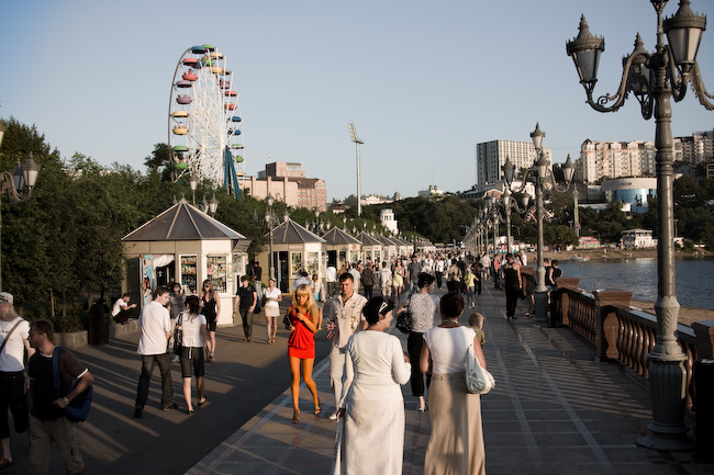 Набережная во Владивостоке