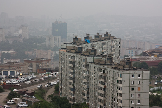 Панельные дома во Владивостоке
