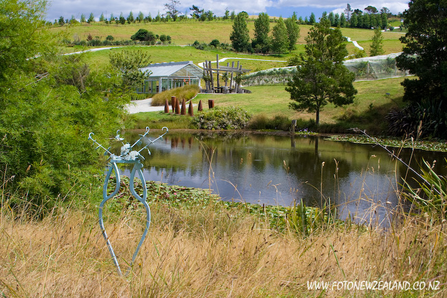 Парк скульптур в Новой Зеландии Brick Bay Sculpture Trail
