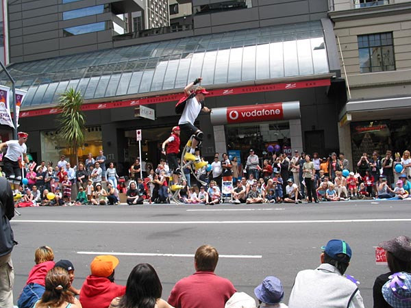 Прыгуны от Vodafone, Окленд, Новая Зеландия (Auckland, New Zealand)