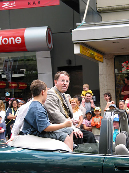 Джон Бэнкс. Мэр Окленда., Окленд, Новая Зеландия (Auckland, New Zealand)